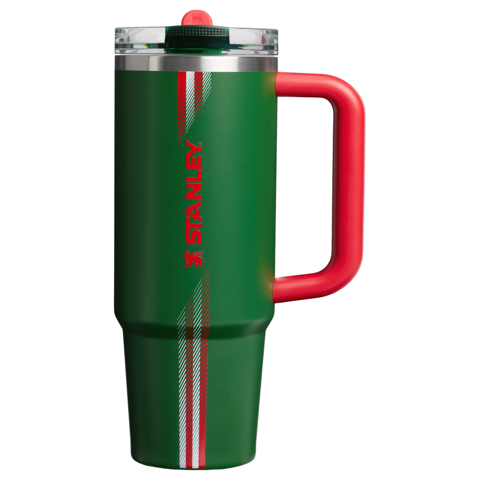 Stanley 1913 The Country Collection Quencher® ProTour Flip Straw Tumbler 30 OZ in Team Dark Green Red | Front View