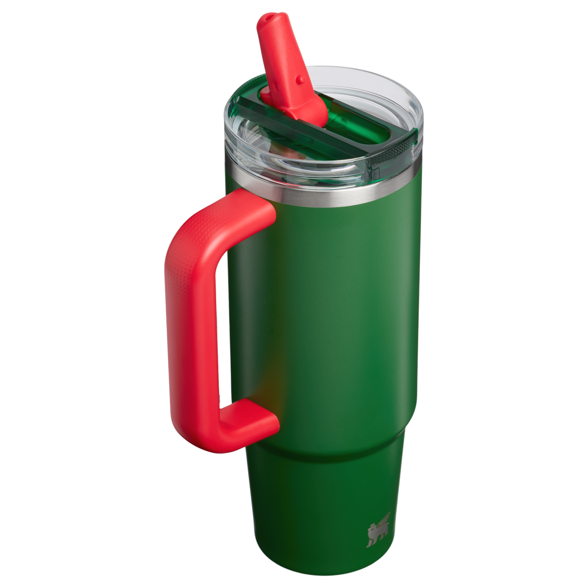 Stanley 1913 The Country Collection Quencher® ProTour Flip Straw Tumbler 30 OZ in Team Dark Green Red | Back View