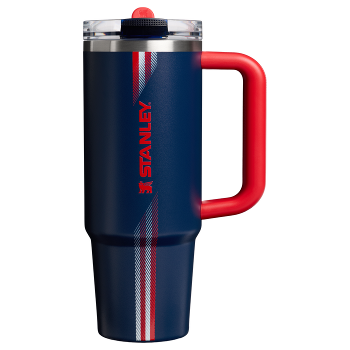 Stanley 1913 The Country Collection Quencher® ProTour Flip Straw Tumbler 30 OZ in Team Navy Red | Front View