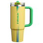 Swatch for Stanley 1913 The Country Collection Quencher® ProTour Flip Straw Tumbler 30 OZ in Team Yellow Green | Front View