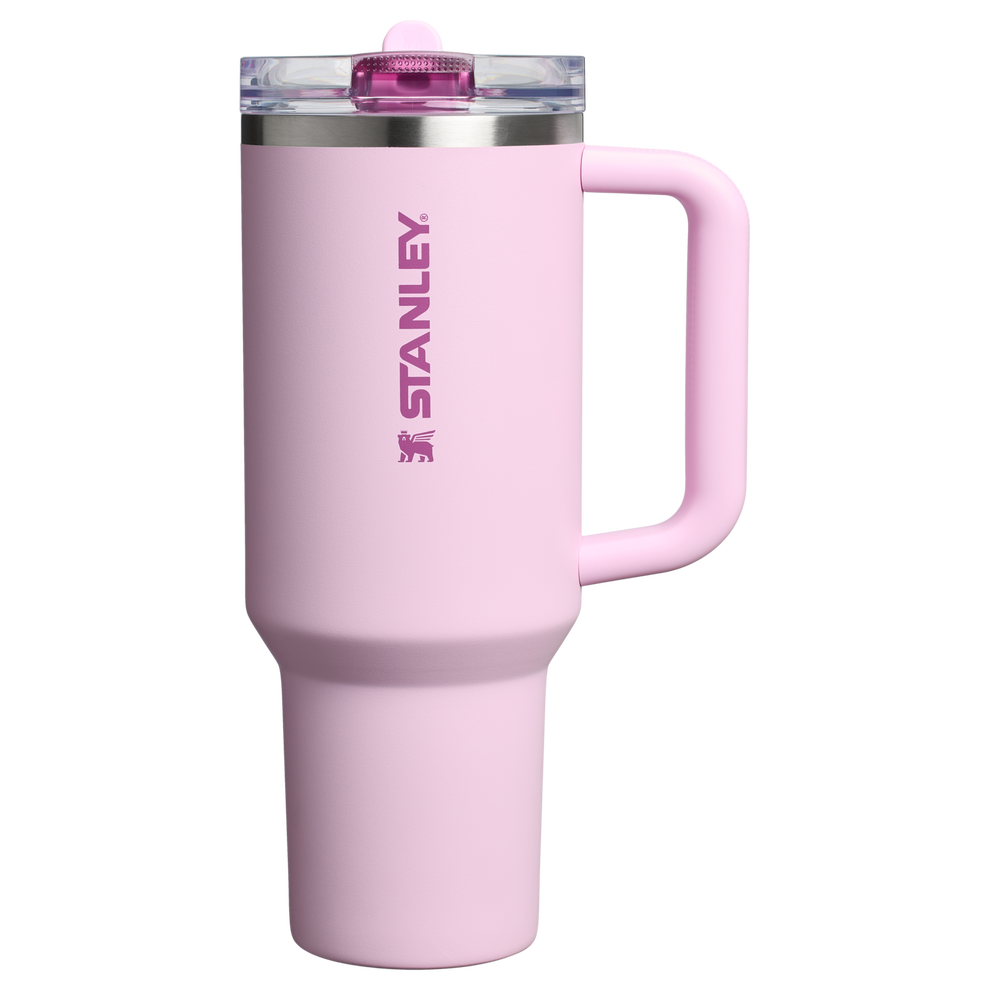 Stanley 1913 Fixture Test - Badges - The Quencher ProTour Flip Straw Tumbler 40 OZ in IS + On Sale | Front View
