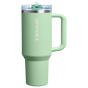 Swatch for Stanley 1913 Test - Color Story Employee Exclusive The Quencher ProTour Flip Straw Tumbler 40 OZ in Pistachio | Front View