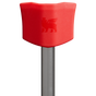 Visuel pour Stanley 1913 The Stay Smooth Straw Topper 2-pack dans Chili Red | Recto Afficher