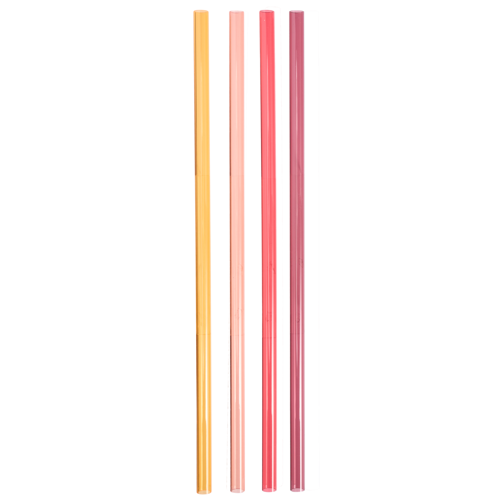 Stanley 1913 Adventure Quencher Travel Tumbler Straws 40 OZ 4-Pack dans Red/Orange Multi Pack | Recto Afficher