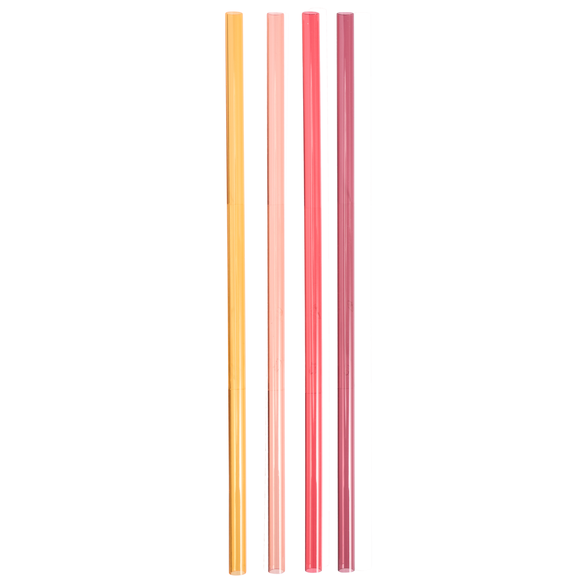 Stanley 1913 Adventure Quencher Travel Tumbler Straws 40 OZ 4-Pack dans Red/Orange Multi Pack | Recto Afficher