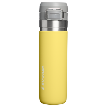 Stanley 1913 The Quick Flip Go Bottle 24 OZ in Daffodil | Front View