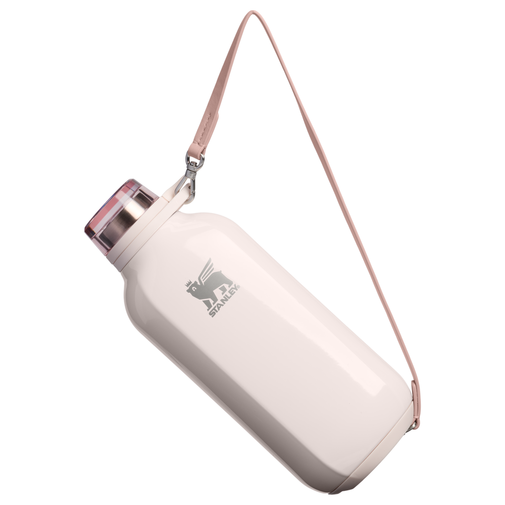 Stanley 1913 The Stanley Clutch Bottle 16 OZ in Rose Quartz Gloss | Detailed View