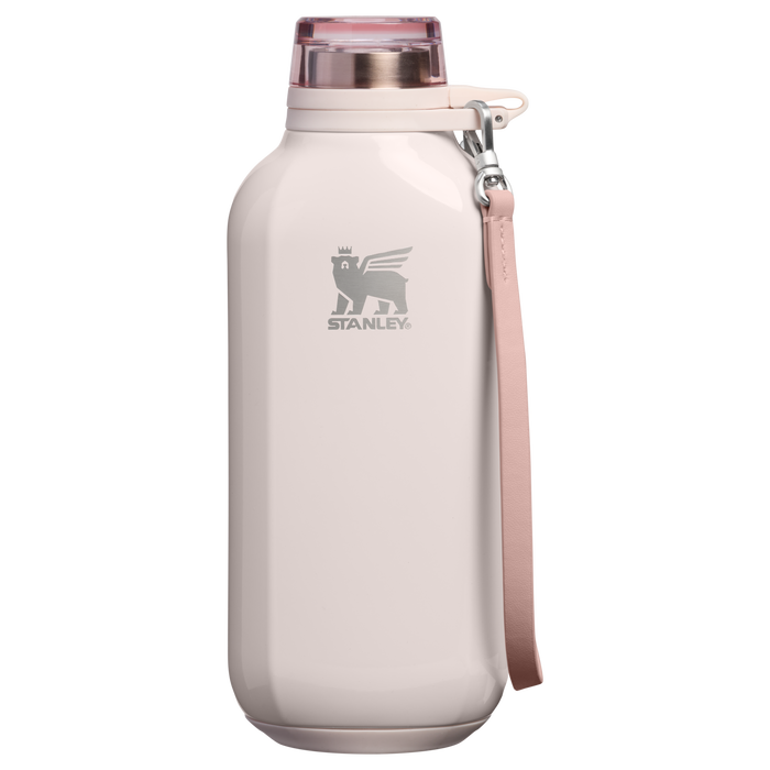Stanley 1913 The Stanley Clutch Bottle 16 OZ in Rose Quartz Gloss | Front View