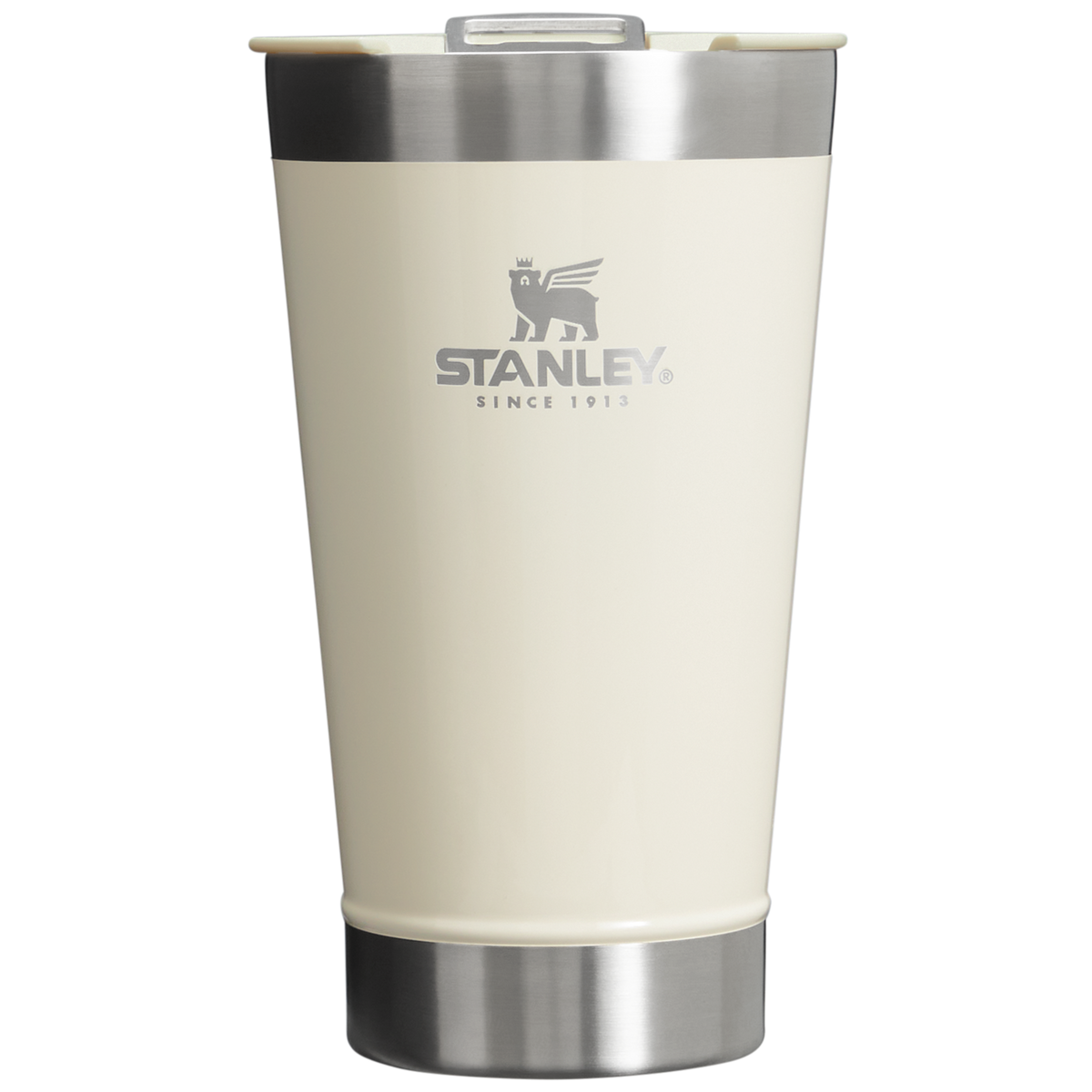 Stanley 1913 Classic Stay Chill Beer Pint 16 OZ in Cream Gloss | Front View