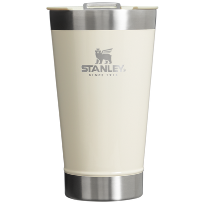 Stanley 1913 Classic Stay Chill Beer Pint 16 OZ in Cream Gloss | Front View