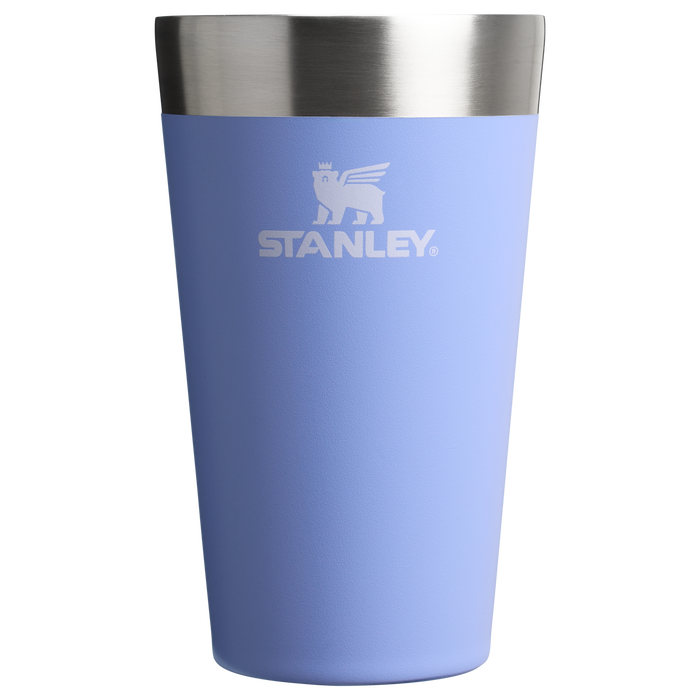 Stanley 1913 Test - Color Story 2 Up Adventure Stacking Beer Pint 16 OZ in Hydrangea 2 Up | Front View