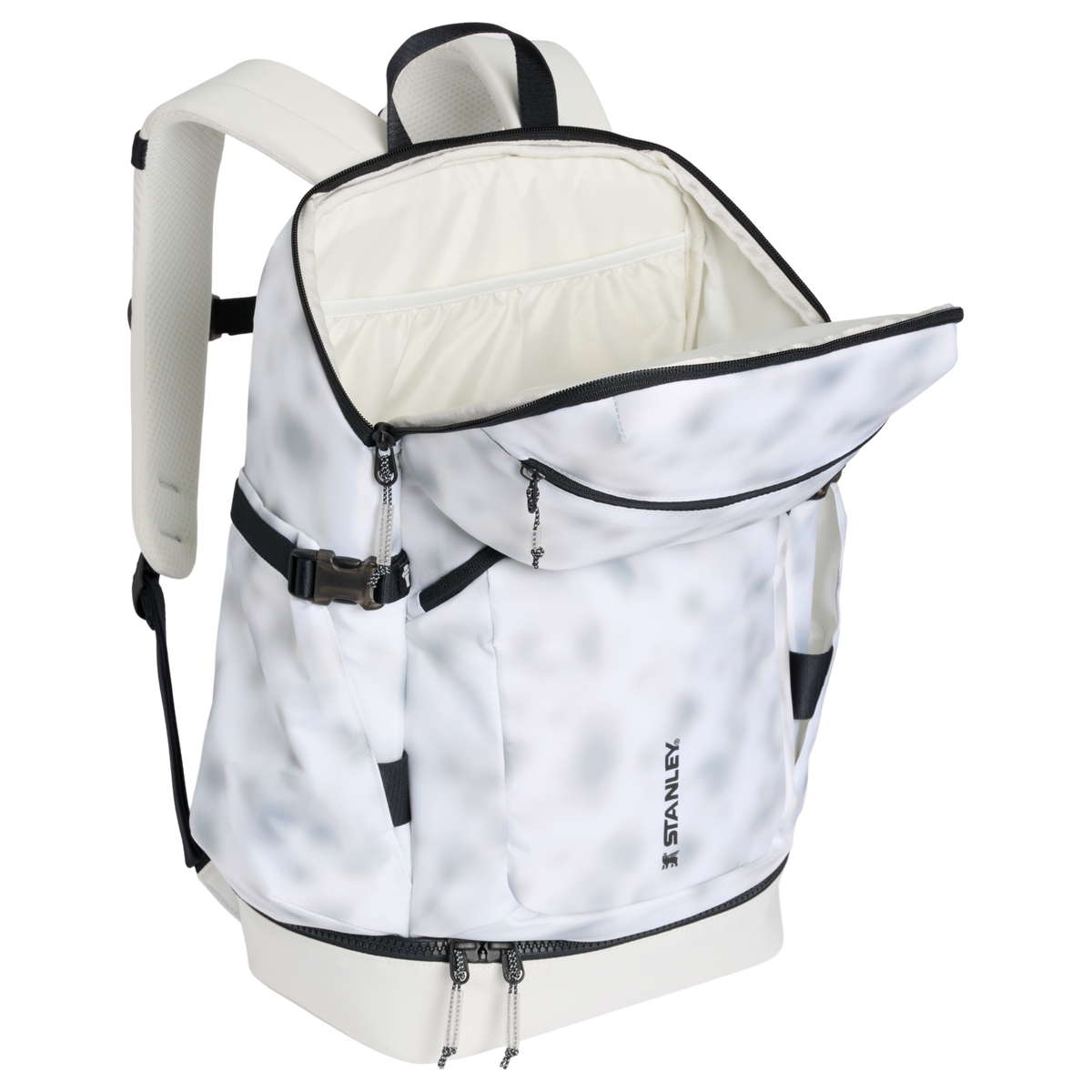 Stanley 1913 The Vitalize™ Backpack 30.9 QT dans Frost Blur | Retour Ouvrir Afficher
