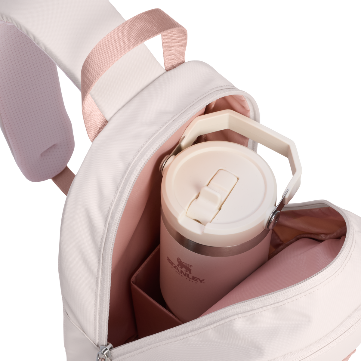 Stanley 1913 The Vitalize™ Crossbody Bag 10 QT in Rose Quartz | Front View