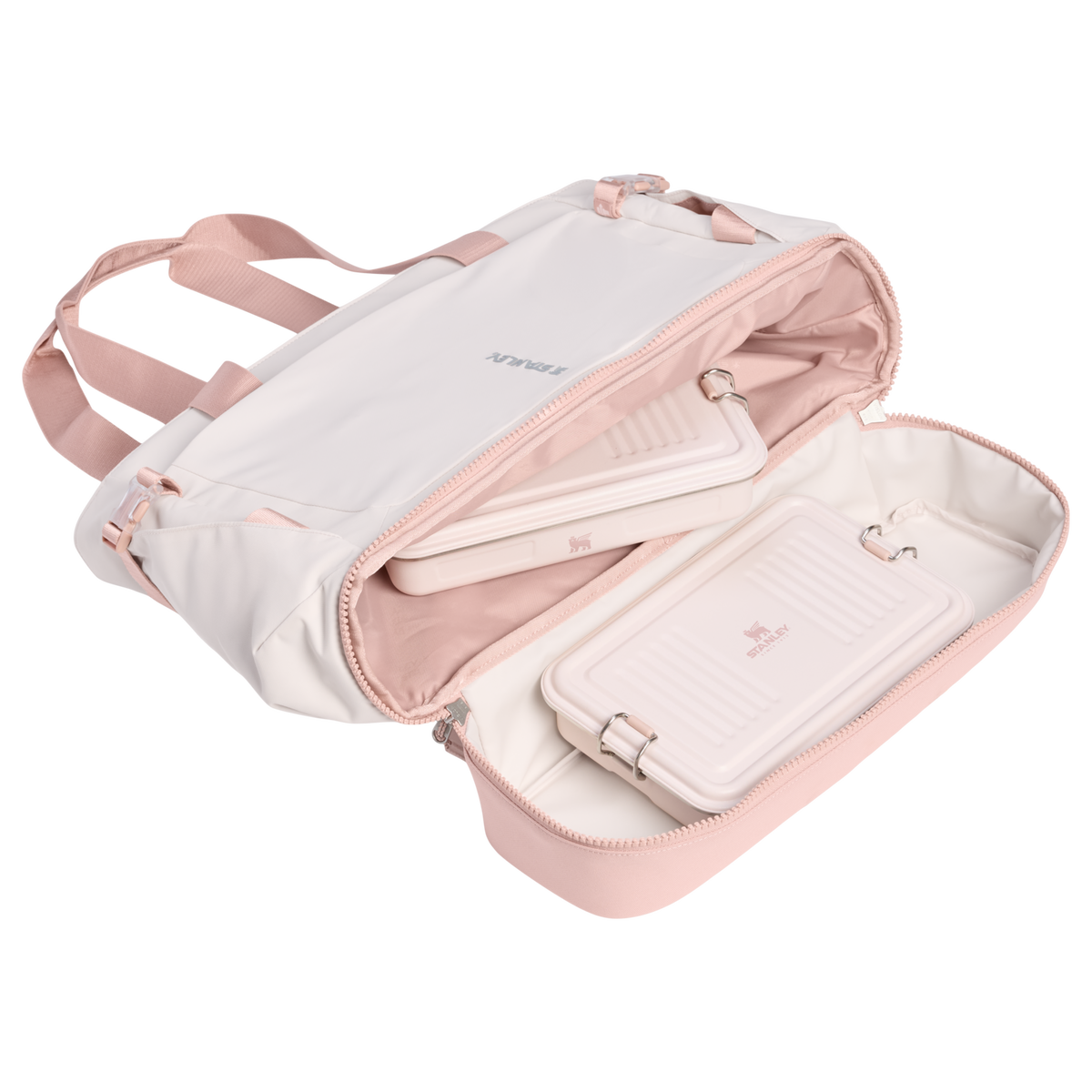Stanley 1913 The Vitalize™ Tote 27.6 QT in Rose Quartz | Detailed View
