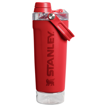 Stanley 1913 The Vitalize™ Shaker Bottle 20 OZ in Chili Red | Front Lid View