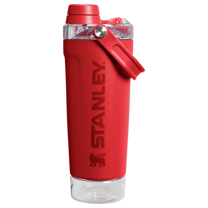 Stanley 1913 The Vitalize™ Shaker Bottle 20 OZ in Chili Red | Front Lid View