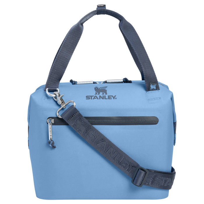 Stanley 1913 The All Day Julienne Mini Cooler 10 Can 7.4 QT 7.0 L in Blue Sky | Front View