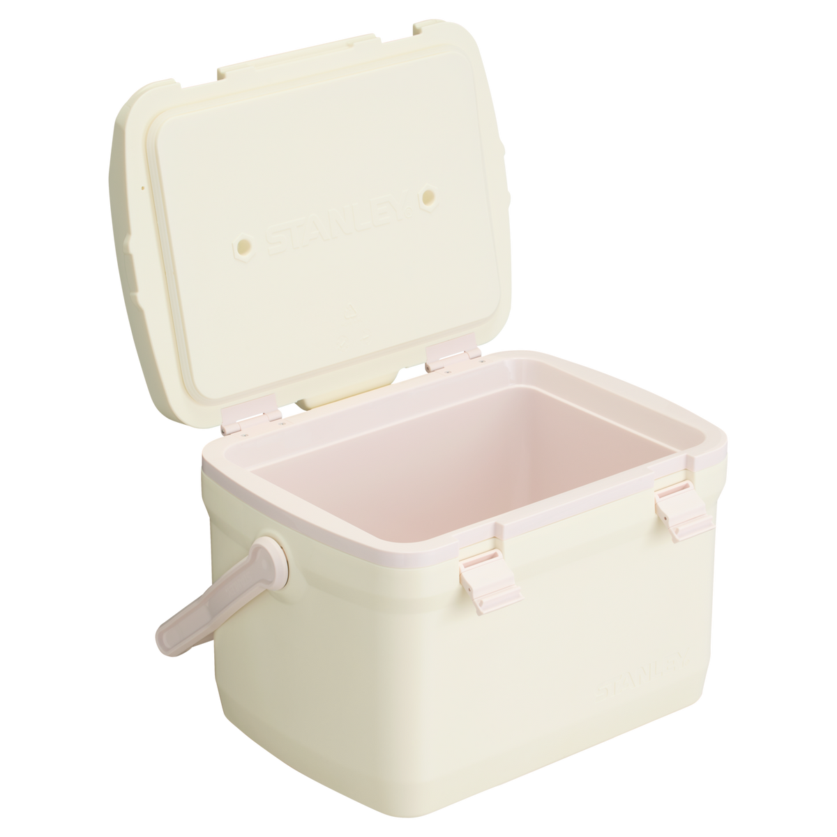 Stanley 1913 The Easy Carry Outdoor Cooler 16 QT dans Cream 2.0 | Ouvrir Afficher