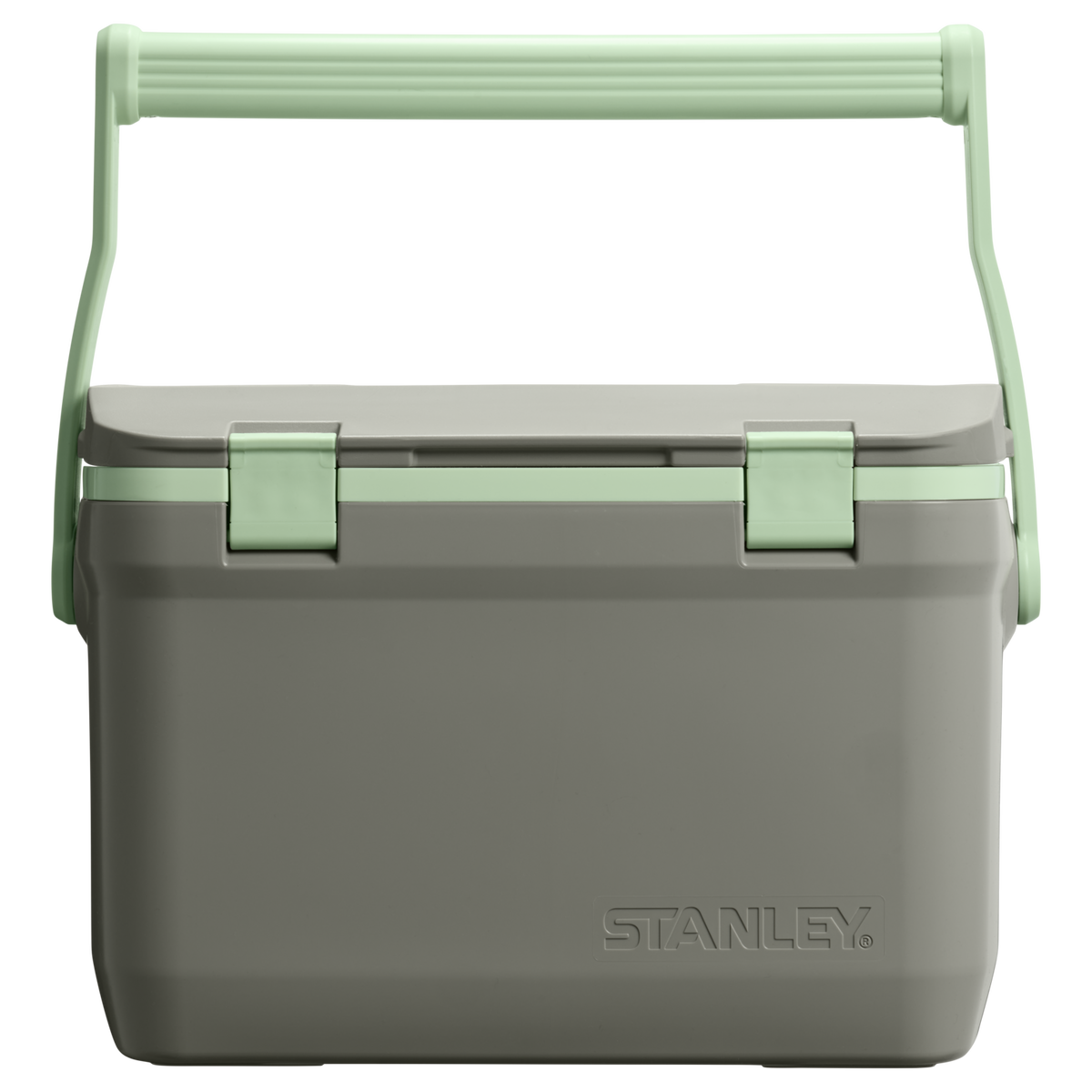Stanley 1913 The Easy Carry Outdoor Cooler 16 QT in Sage Grey | Front View