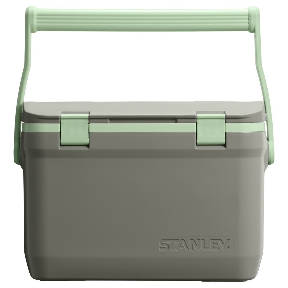 Stanley 1913 The Easy Carry Outdoor Cooler 16 QT in Sage Grey | Front View