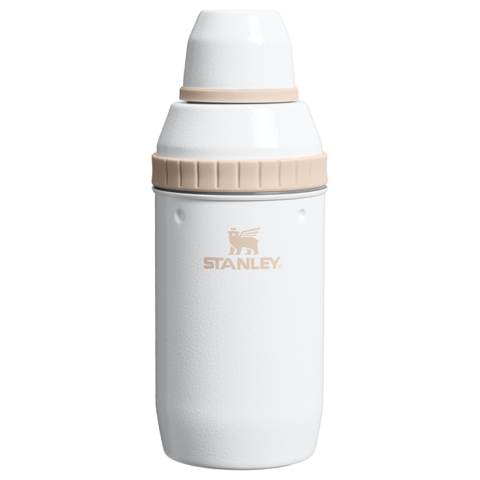 Stanley 1913 Adventure Happy Hour Cocktail Shaker Set in Hammertone Frost | Front View