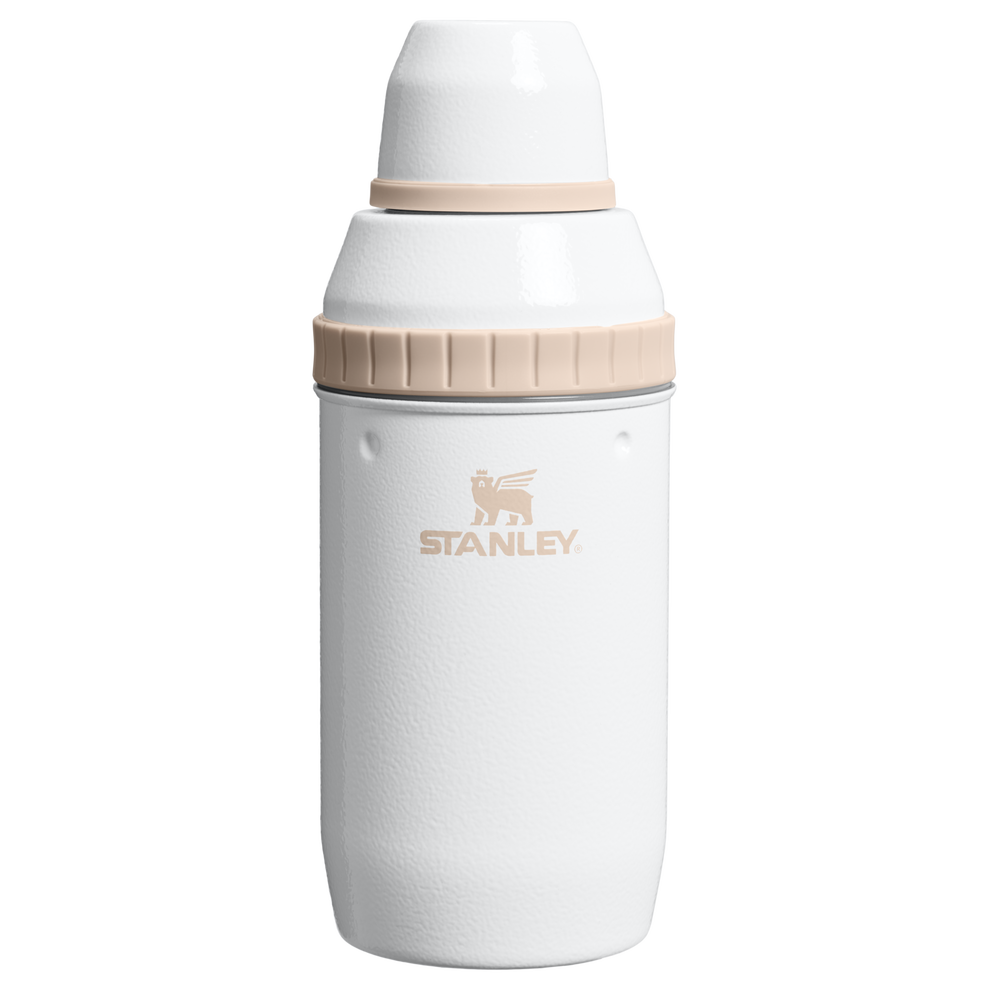 Stanley 1913 Adventure Happy Hour Cocktail Shaker Set in Hammertone Frost | Front View