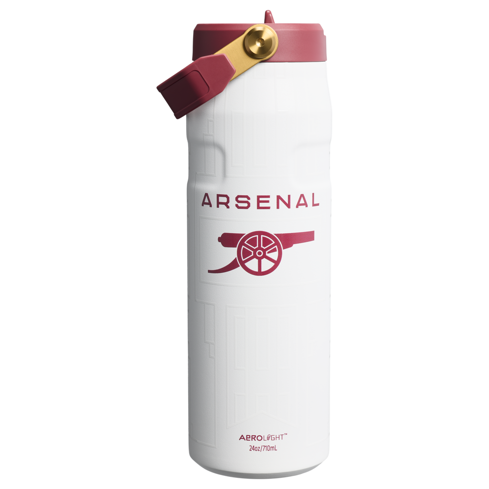 Stanley 1913 Stanley 1913 x Arsenal IceFlow™ Bottle Flip Straw 2.0 24 OZ in Arsenal Homage | Back View