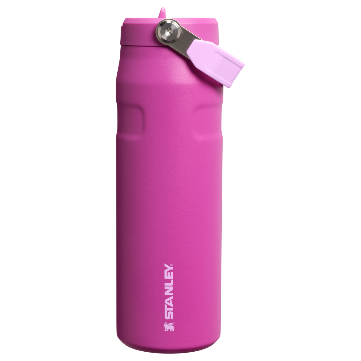 Stanley 1913 The IceFlow™ Bottle with Flip Straw Lid 24 OZ in Dark Blossom | Front View