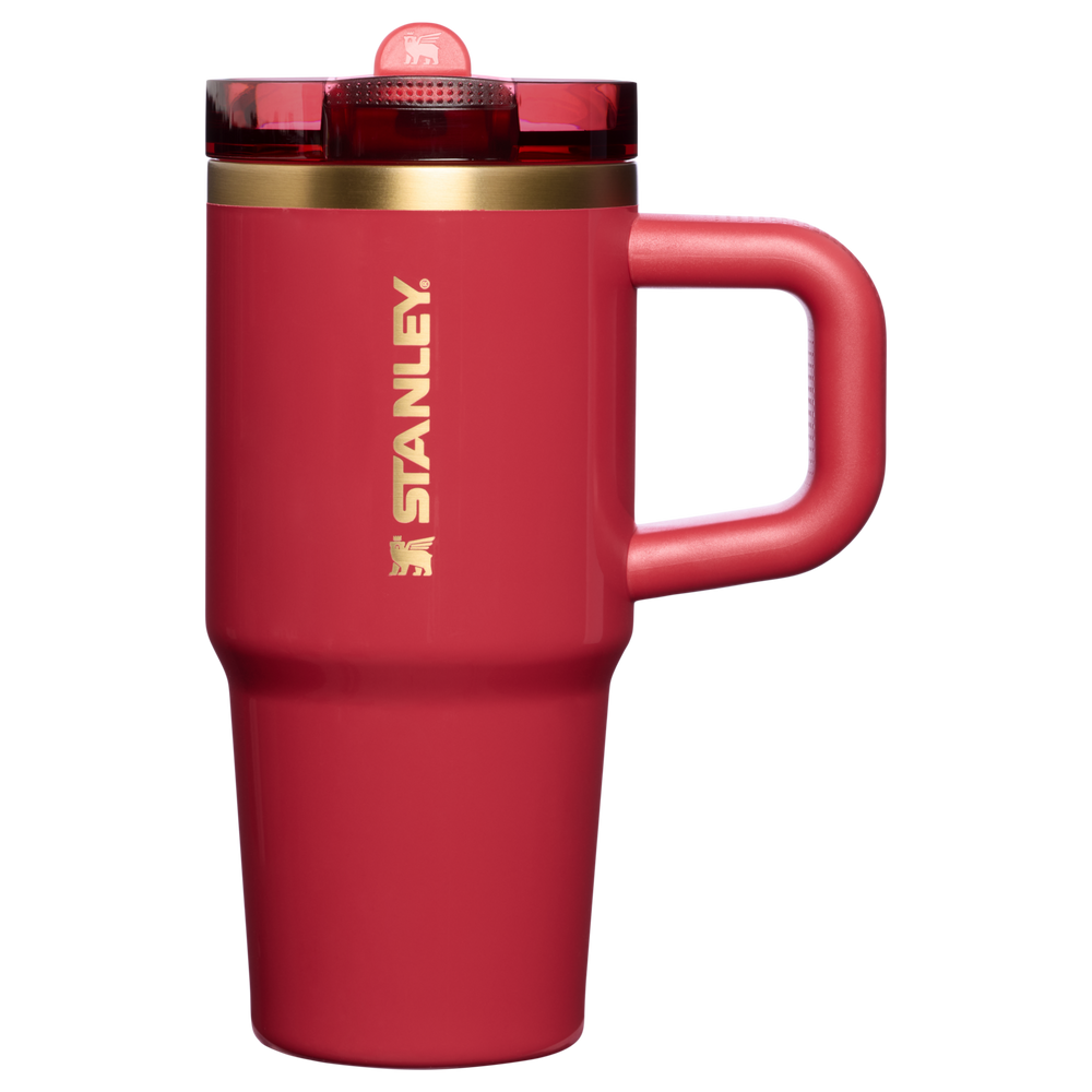 Stanley 1913 The Cheers & Cheer Quencher ProTour Flip Straw Tumbler 14 OZ dans Holly Berry Gloss | Recto Afficher