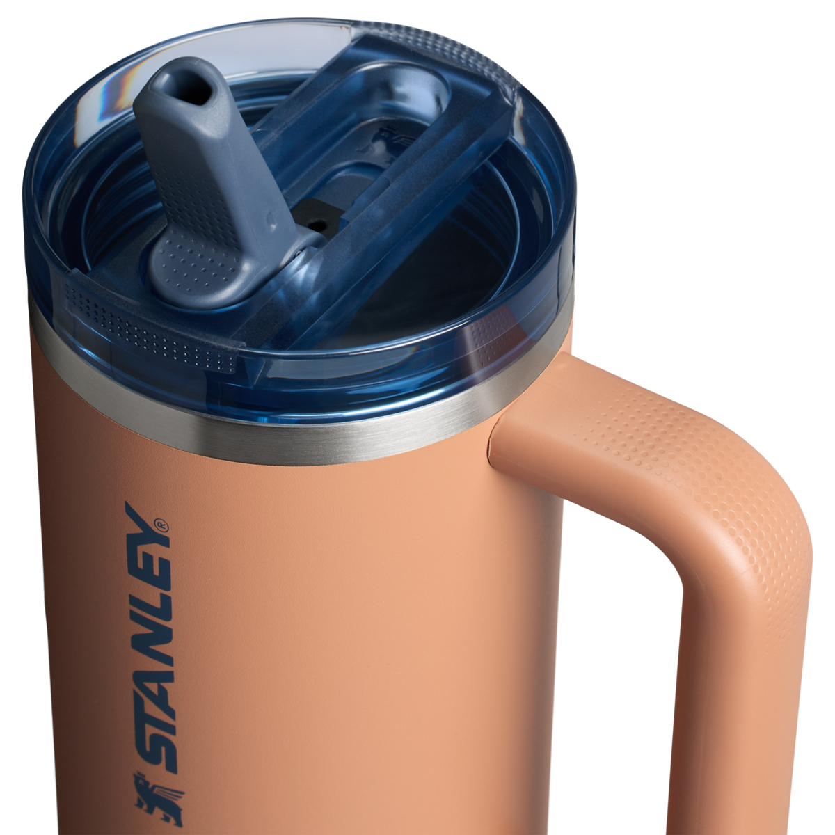 Stanley 1913 The Quencher ProTour Flip Straw Tumbler 30 OZ in Toast | Lid Detailed View