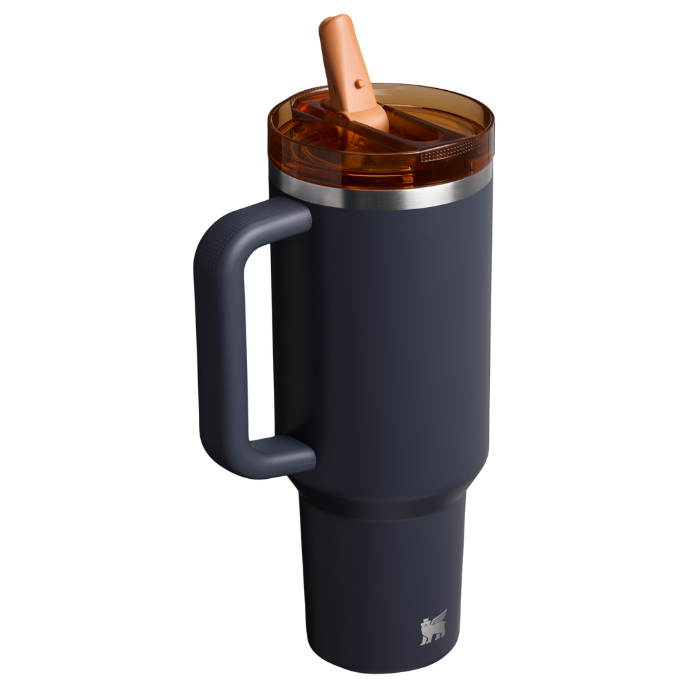 Stanley 1913 Test - Color Story 3 Up The Quencher ProTour Flip Straw Tumbler 40 OZ in Twilight Flow | Back View