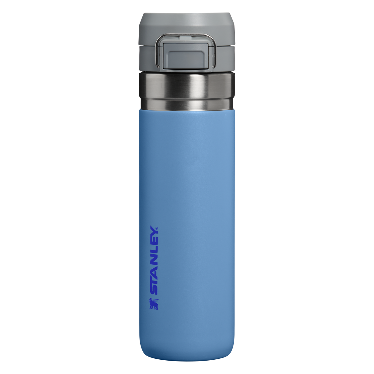 Stanley 1913 The Quick Flip Go Bottle 24 OZ in Blue Sky | Front View