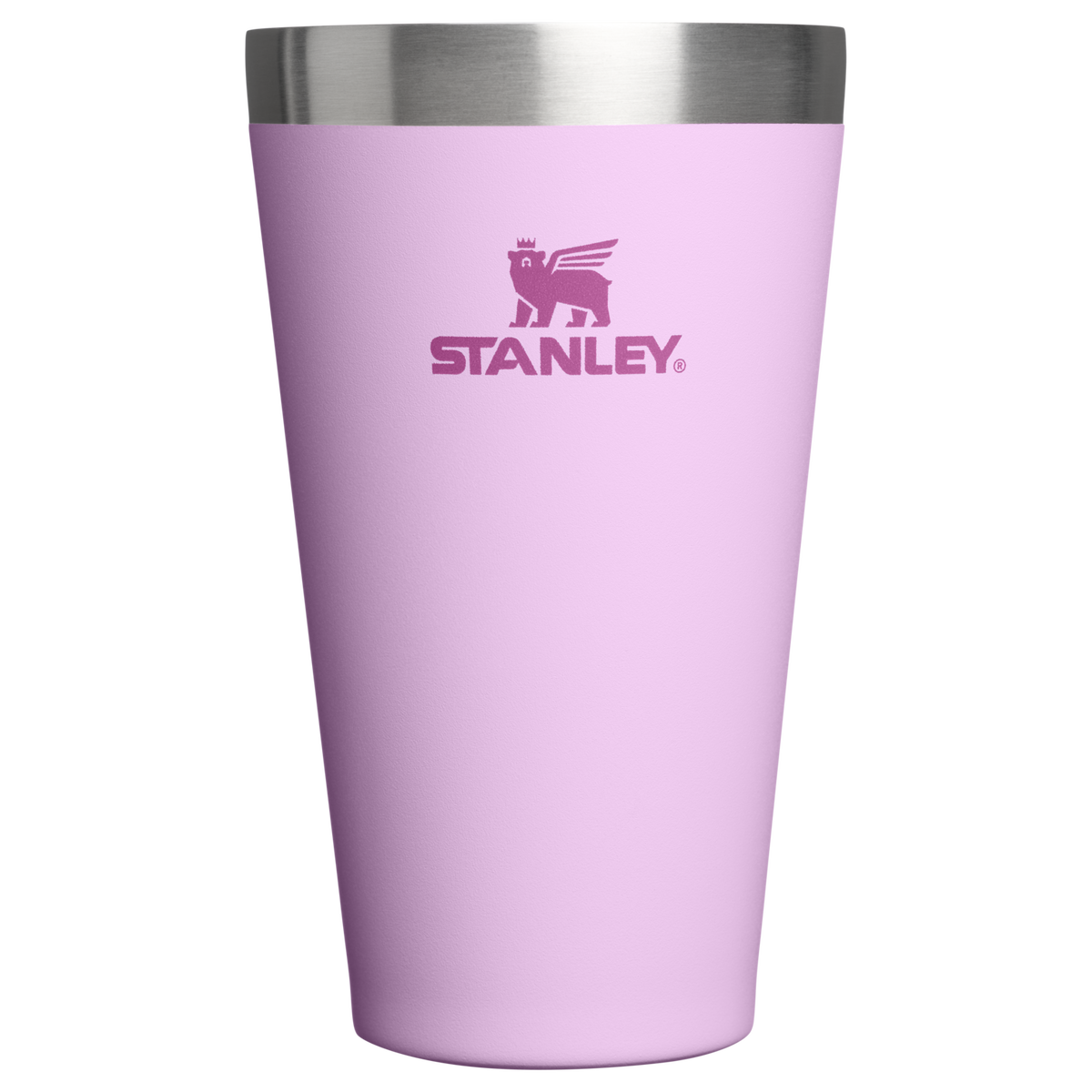 Stanley 1913 Adventure Stacking Beer Pint 16 OZ in Soft Orchid | Front View