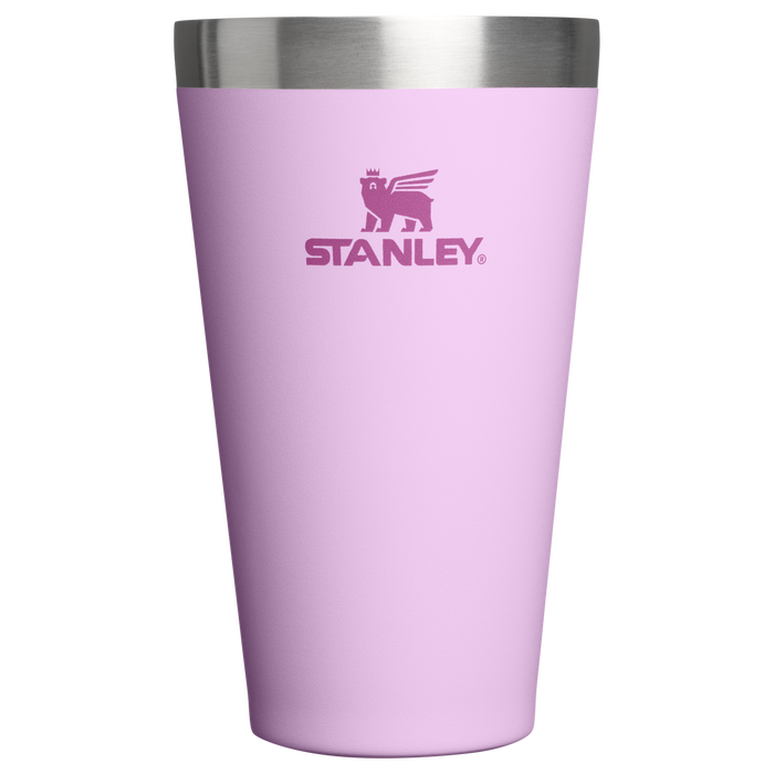 Stanley 1913 Adventure Stacking Beer Pint 16 OZ in Soft Orchid | Front View