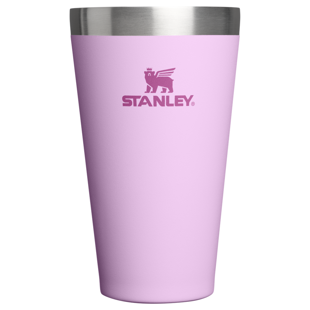 Stanley 1913 Adventure Stacking Beer Pint 16 OZ in Soft Orchid | Front View