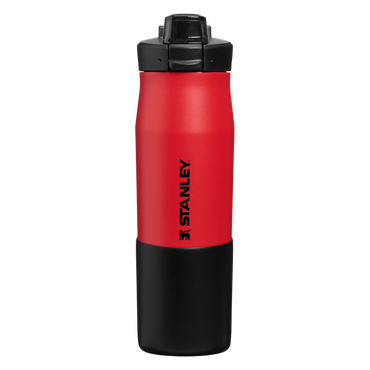 Stanley 1913 The Vitalize™ Tempo Bottle 24 OZ in Chili Black | Front View