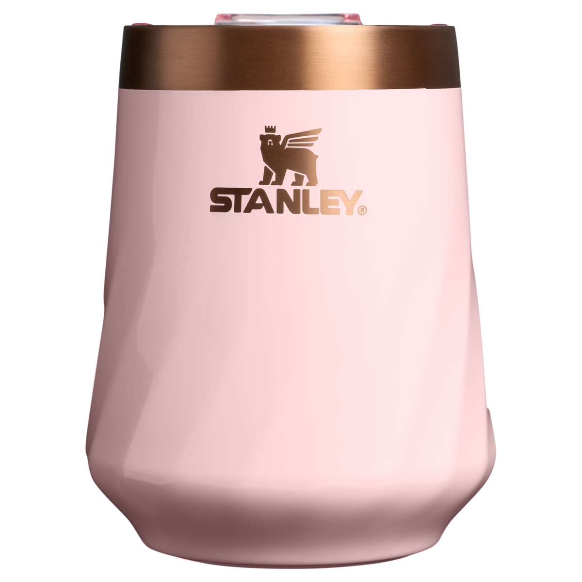 Stanley 1913 The Valentine’s Day Textured Reserve Wine Tumbler 11 OZ dans Pink Velvet Gloss | Recto Afficher