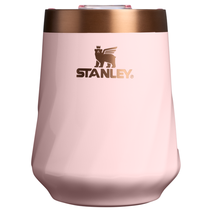 Stanley 1913 The Valentine’s Day Textured Reserve Wine Tumbler 11 OZ dans Pink Velvet Gloss | Recto Afficher