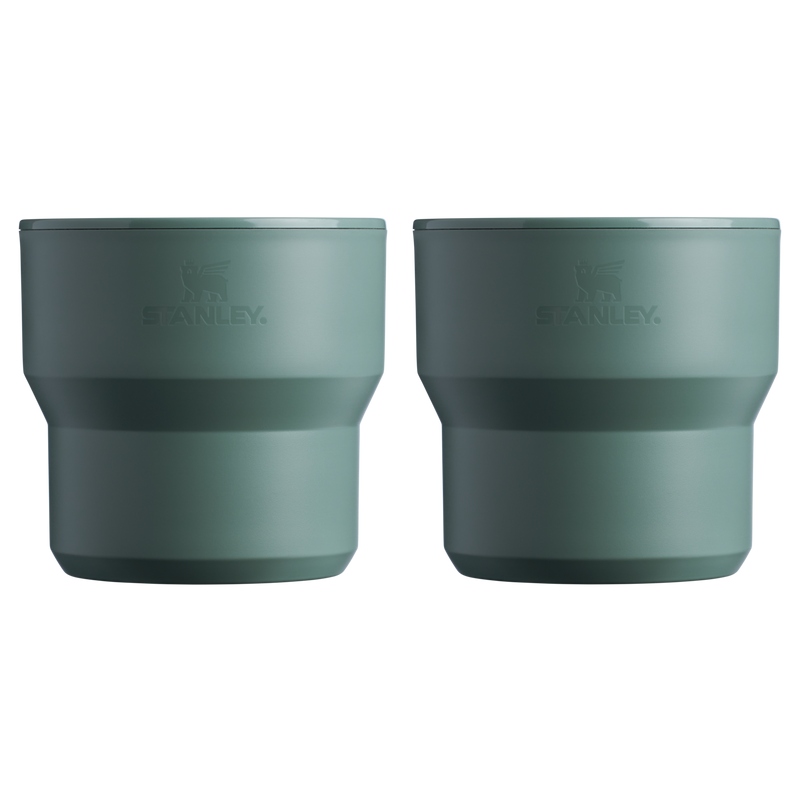 Stanley 1913 The Wildfare Go Two Cup Cookset 4-piece set 1 QT dans Shale + Charcoal | Détaillé Afficher