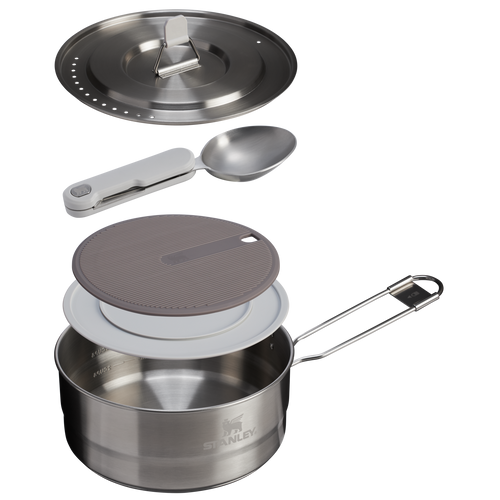 The Wildfare Pro Saucepan Cookset 5-piece set | 2 QT - View Product Details