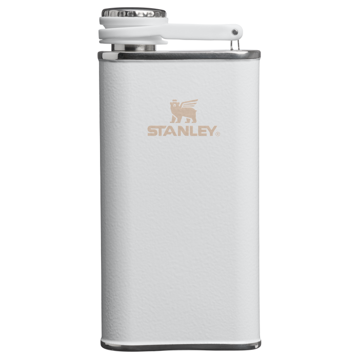 Stanley 1913 Classic Easy Fill Wide Mouth Flask 8 OZ in Hammertone Frost | Front View
