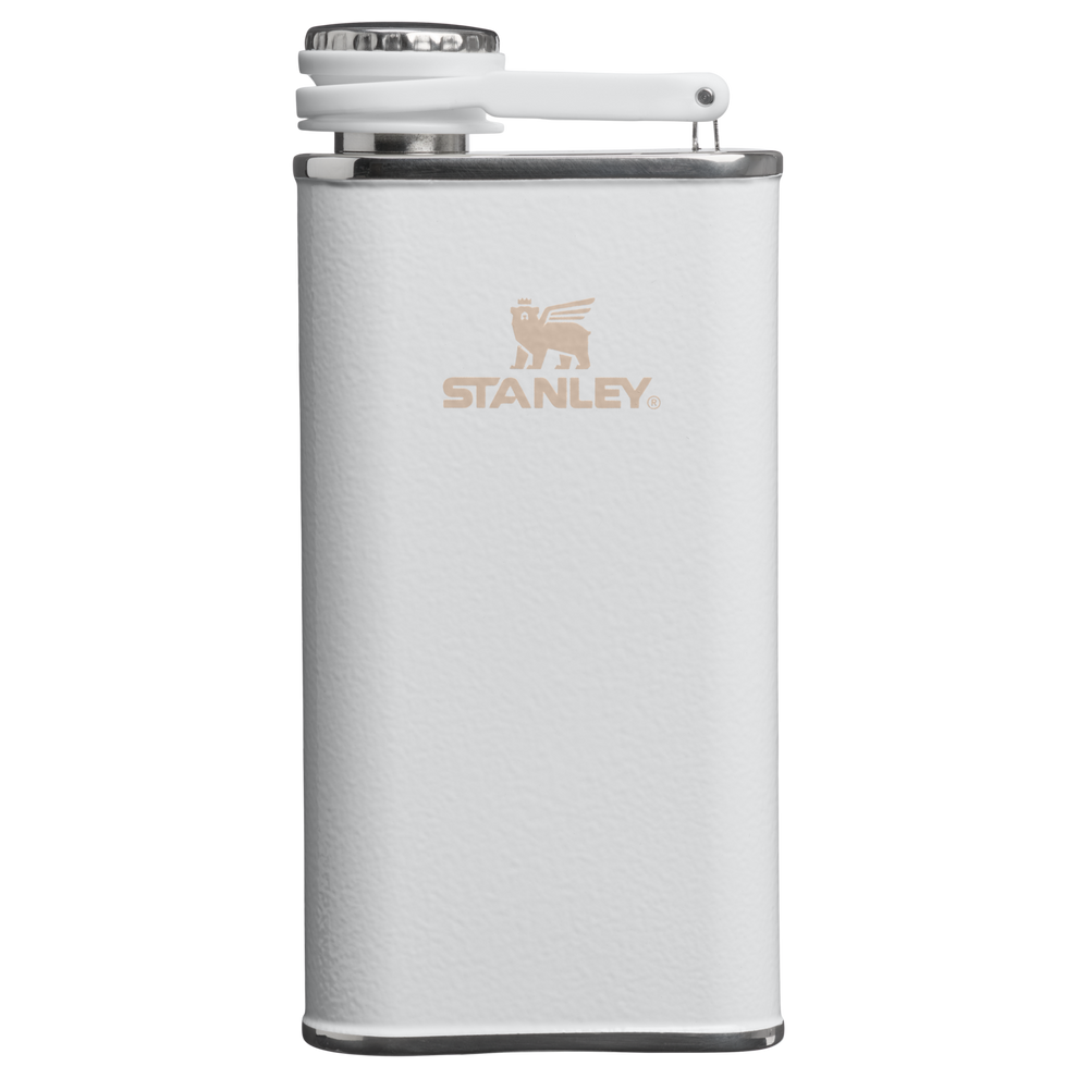 Stanley 1913 Classic Easy Fill Wide Mouth Flask 8 OZ in Hammertone Frost | Front View