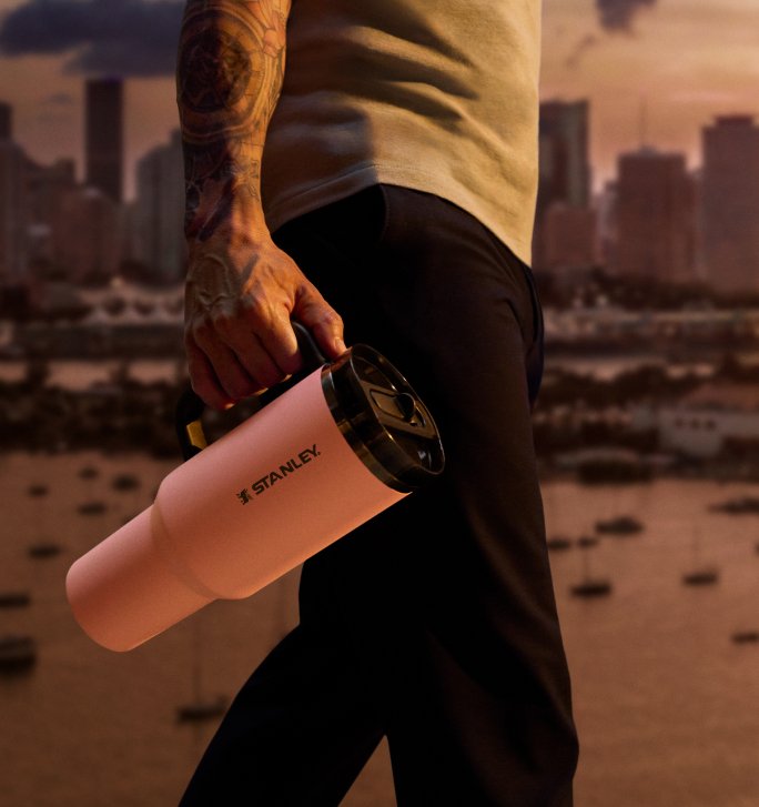 The Messi x Stanley Quencher ProTour Flip Straw Tumbler | 40 OZ (1.2L)