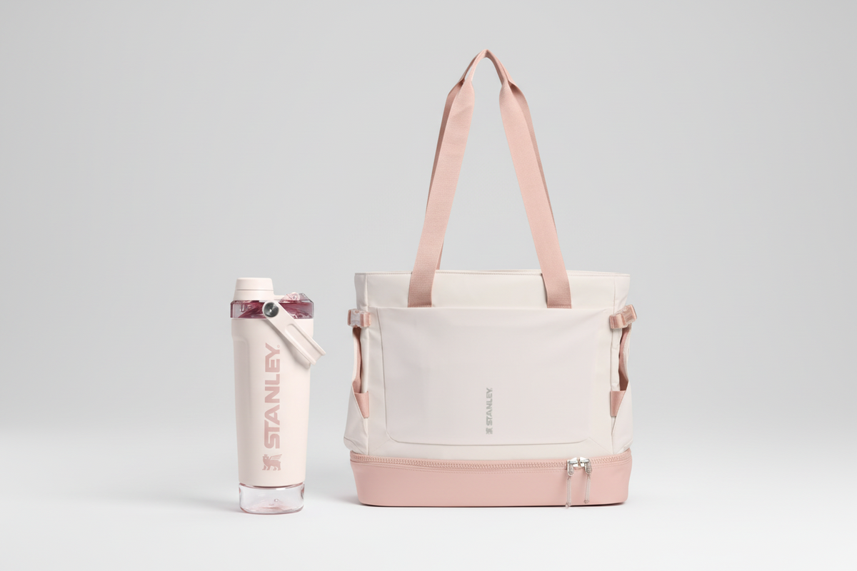 Stanley 1913 Vitalize Set in Black 2.0 / Rose Quartz | View 1